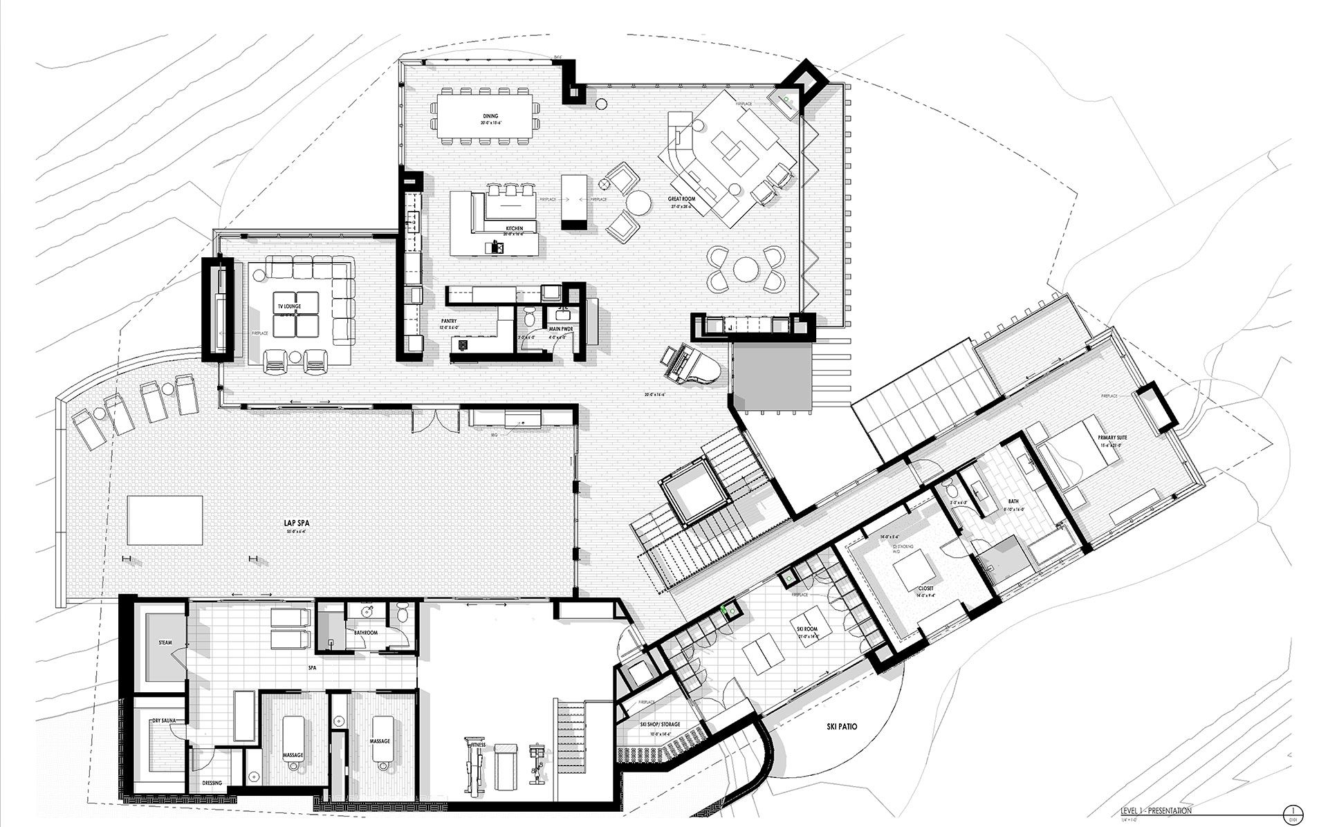 Bald Eagle 21 Floor Plan Living Level